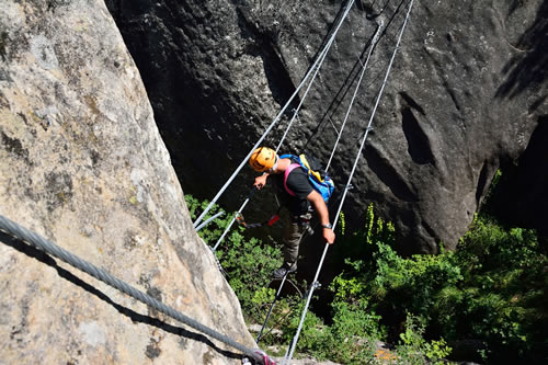 La Via Ferrata delle Dolomiti Lucane