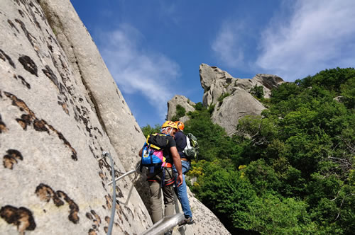 La Via Ferrata delle Dolomiti Lucane