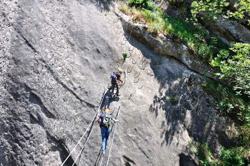 La Via Ferrata delle Dolomiti Lucane