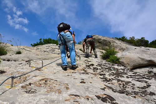 La Via Ferrata delle Dolomiti Lucane